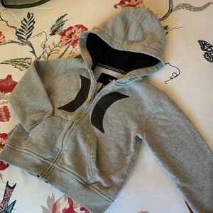 Hurley Boys 3T Grey, Sweater Jacket